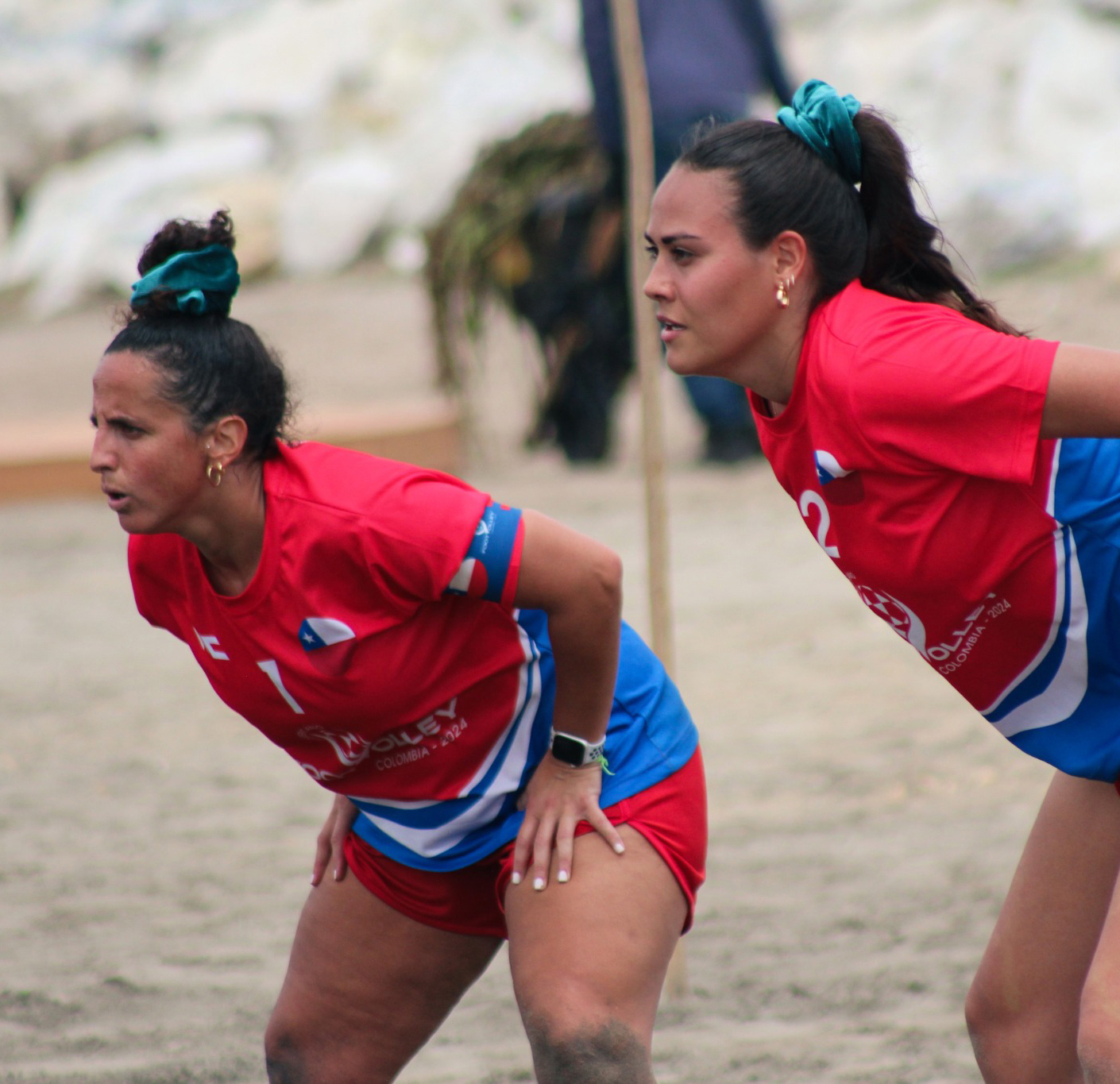 Grupo de alumnas en una jornada deportiva